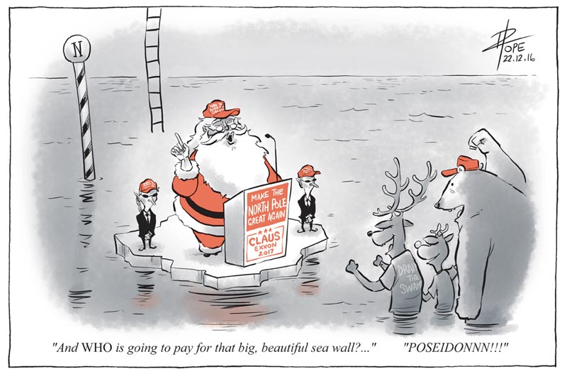 Cartoon: Make the North Pole great again