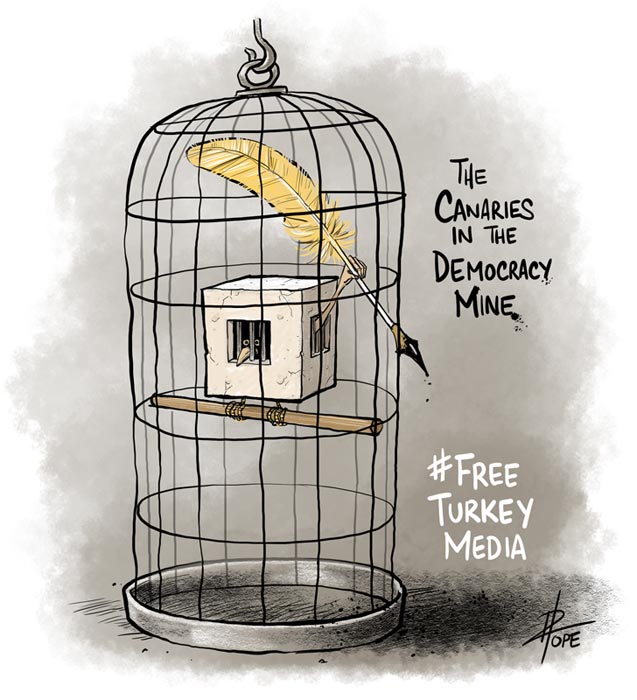Cartoon: Free Turkey Media