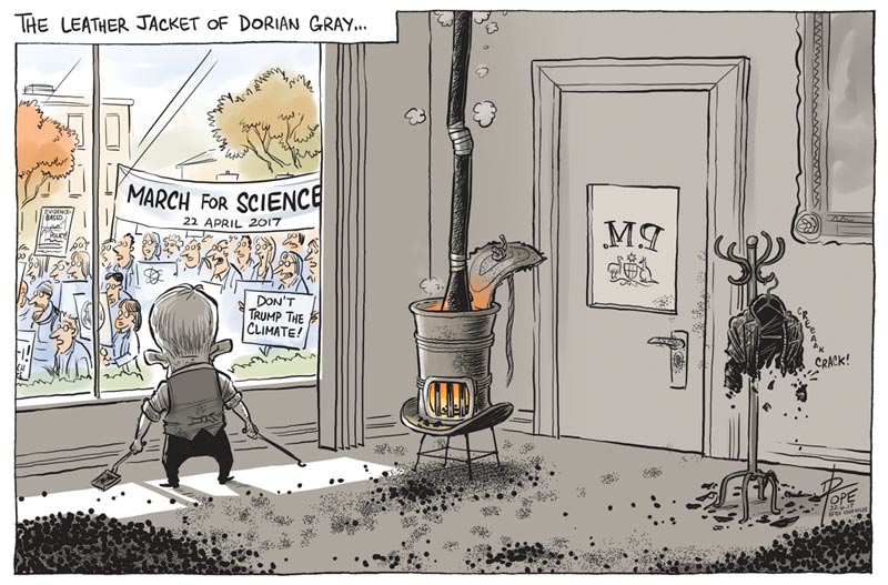 Cartoon: the global march for science