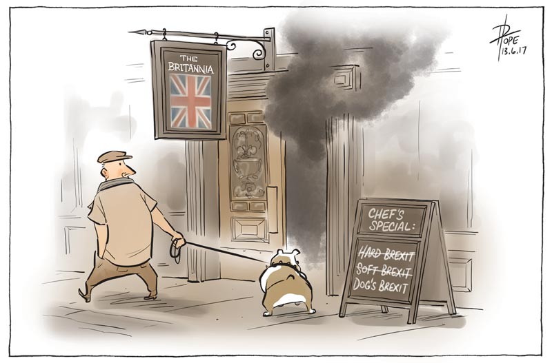 Cartoon: post-election Brexit