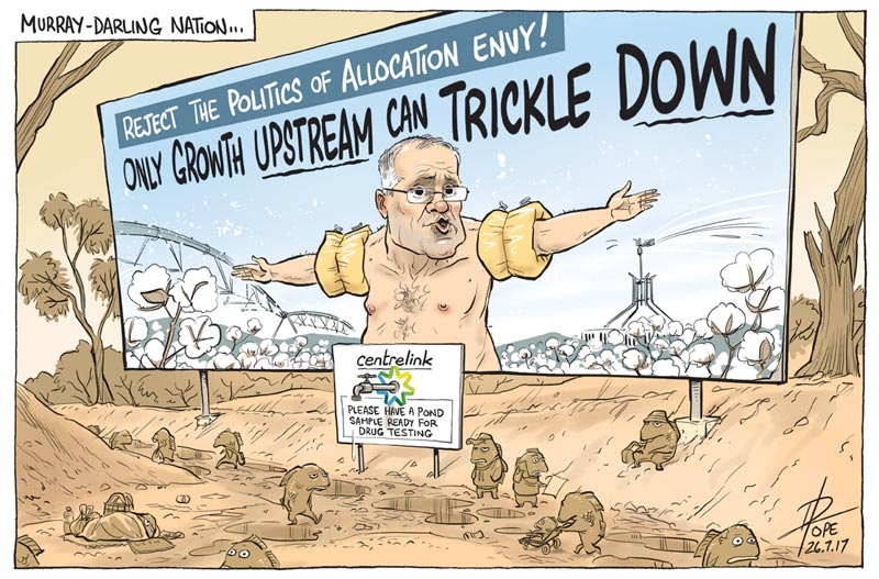 Cartoon: Murray-Darling Nation